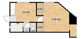 第一津広ビルの間取り