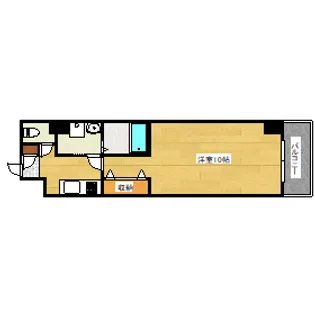 エイトバレー43平和大通りの間取り