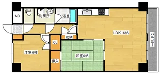 妻木ビルの間取り