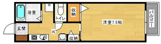 セレスト瀬の川の間取り