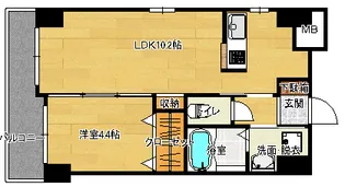 ドミール千田町の間取り