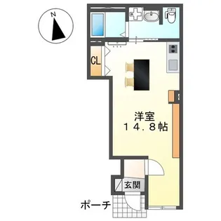 スイートモダン船越の間取り