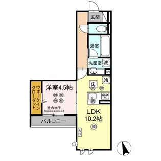 グランシャリオの間取り