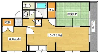 サンシャインあさひの間取り