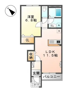 ココット2の間取り