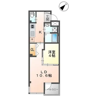ローズガーデン舟入南の間取り