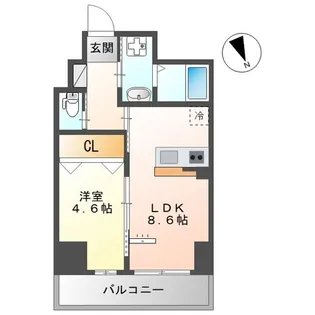 シエスタ舟入南の間取り