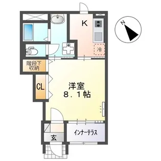 トワマリー【1階】の間取り