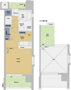 アイステージ十日市の間取り