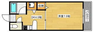 プレア21【4階】の間取り