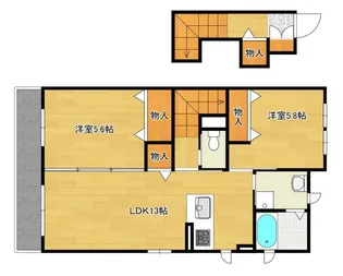 シャーメゾンゆきの間取り