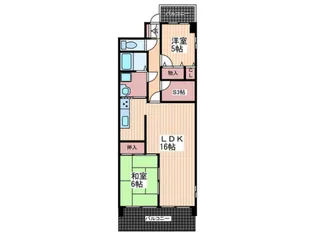 スクエア33の間取り