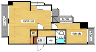 サンピア中央の間取り