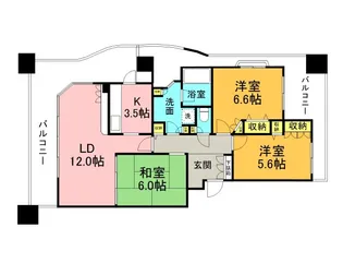 D'クラディア白島の間取り