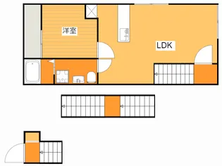 PABLO戸坂B棟の間取り