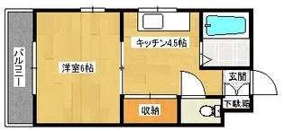 Kフロントビルの間取り