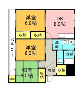川野ビルの間取り