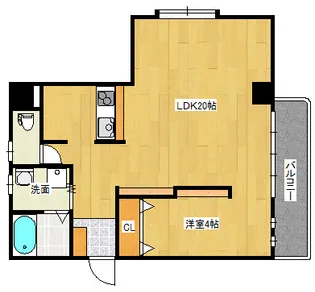 レジェンド南竹屋の間取り