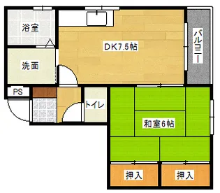 パークサイドYNYの間取り