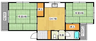 砂本ビルの間取り
