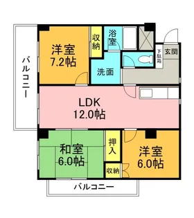 第2古江グリーンハイツの間取り