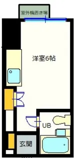チサンマンション広島の間取り