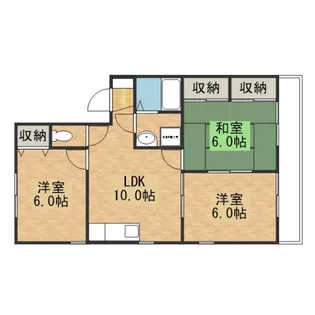 サンステート矢野の間取り