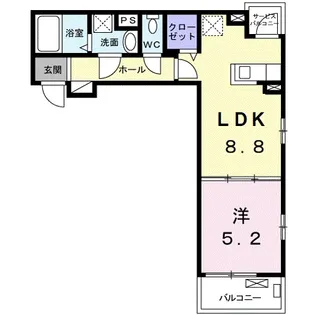 カサベルテ大町の間取り