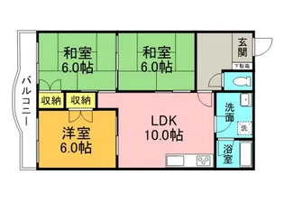 メゾンリュミエールの間取り