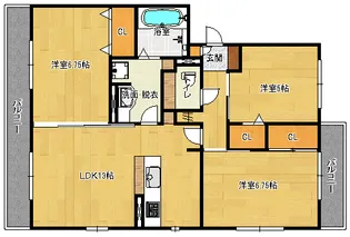 ヴァンベールの間取り