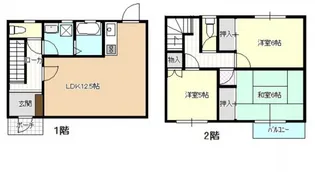 フィレンツェ原Cの間取り