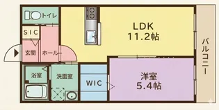プライムリュクスフラットの間取り