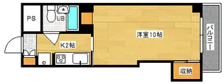 グリーンパーク庚午の間取り