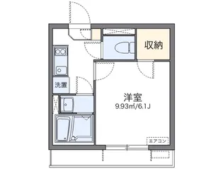 レオネクストラフェリアの間取り