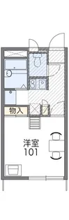 レオパレスChambreNの間取り