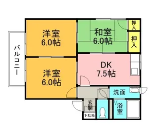 ピュアタウンの間取り