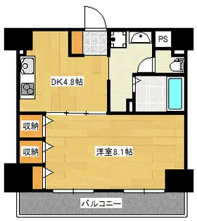 フェリシア西広島駅前の間取り