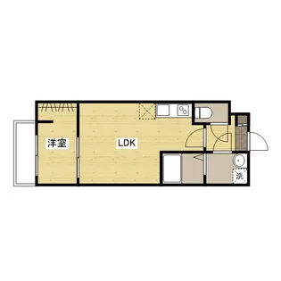 セブンプロート坂西の間取り