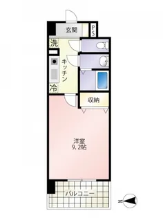 第23友建ビルの間取り