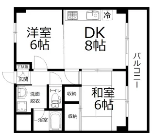 ノーブルクレインの間取り