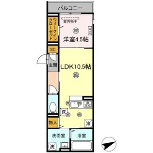 CAMPANELLA船越の間取り