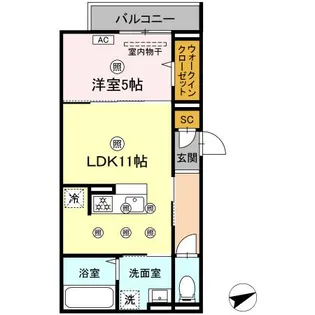 CAMPANELLA船越の間取り