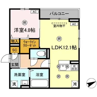 CAMPANELLA船越の間取り