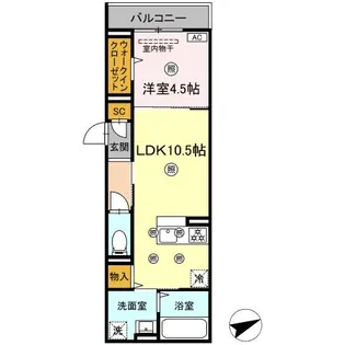 CAMPANELLA船越の間取り