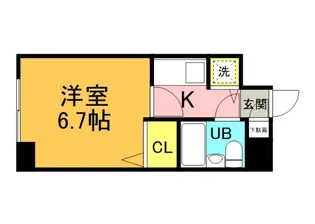 ダイアパレス横川公園の間取り