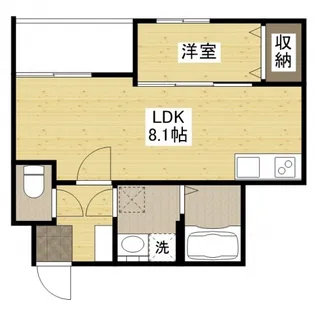 セブンプロート己斐西町2の間取り