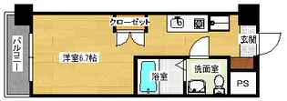 レジディア比治山公園の間取り