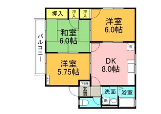 メゾン山田B棟の間取り