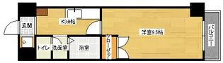 コンフォール下原【7階】の間取り