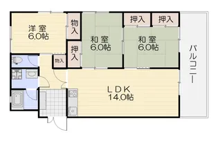 aisonBonheurの間取り